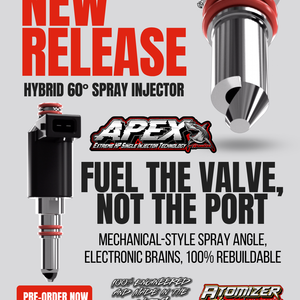 Atomizer Fuel Injectors Unveils Hybrid 60° Spray Electronic Injector
