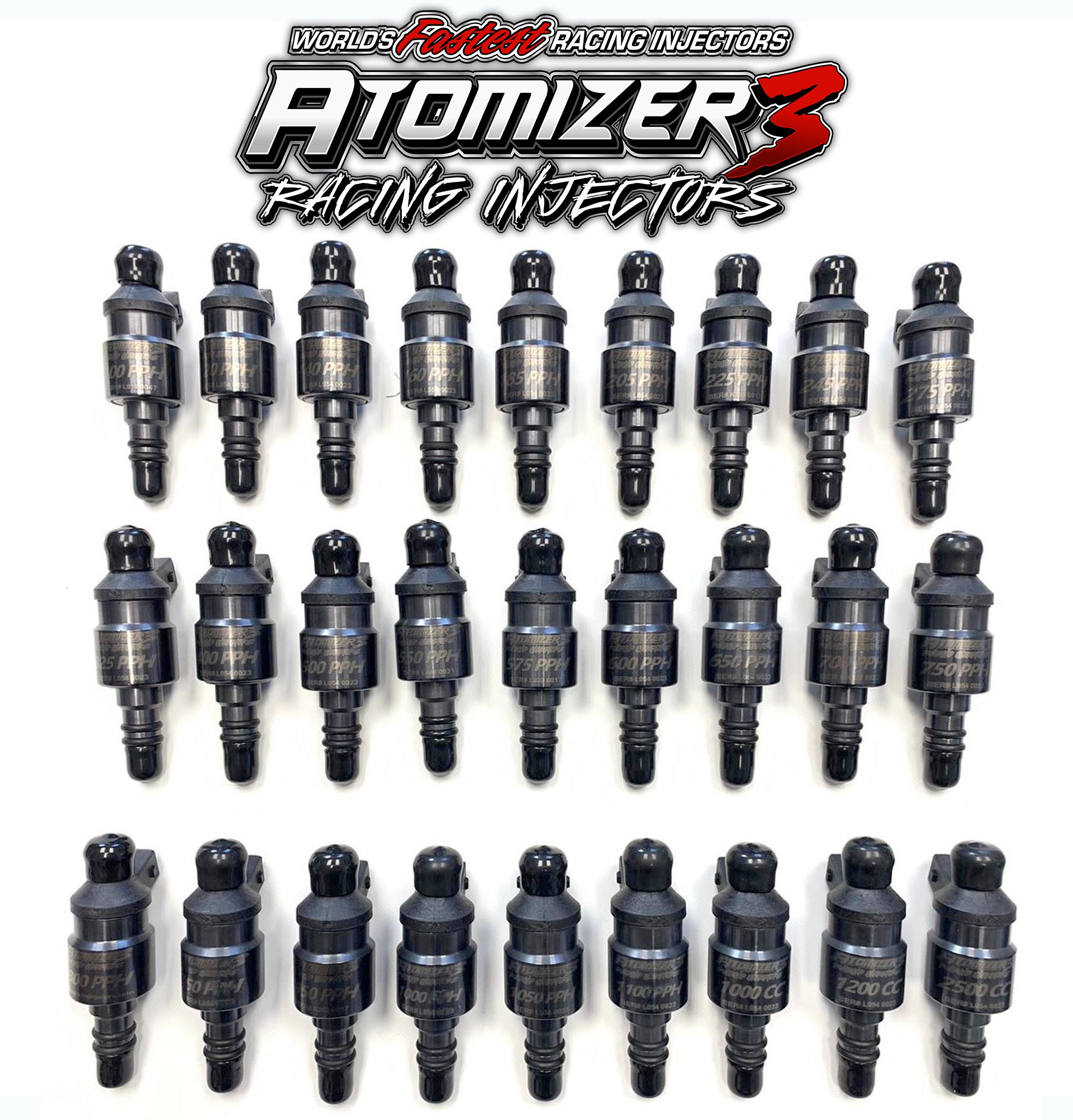 Atomizer 3 Fuel Injectors – Atomizer Fuel Components
